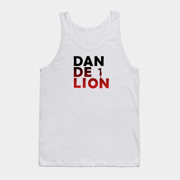 Dandelion Text Stack - FF Tank Top by JackKinsley